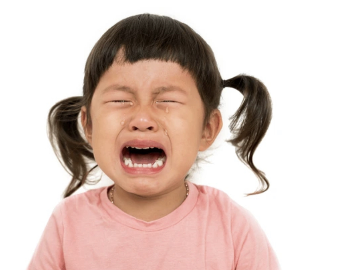 What do I do when my three year old is having a tantrum and repeats the